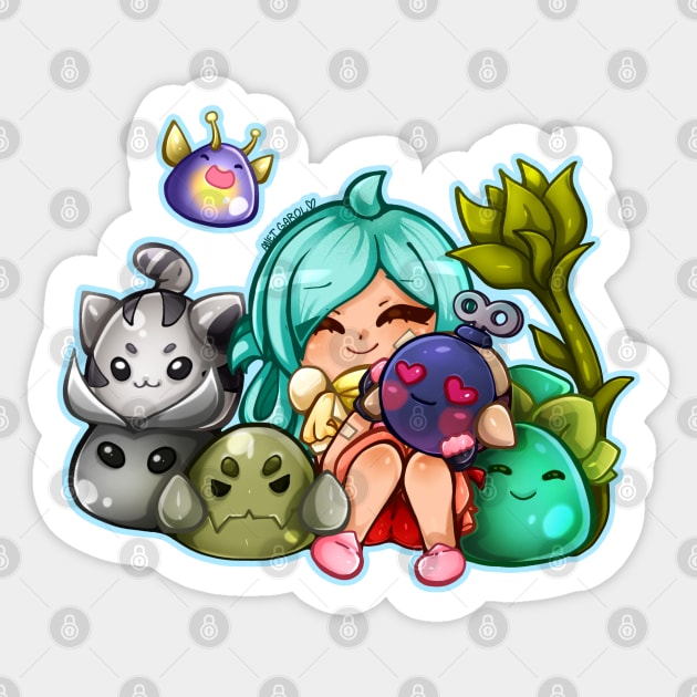 Slime Rancher Sticker by Anet Garol